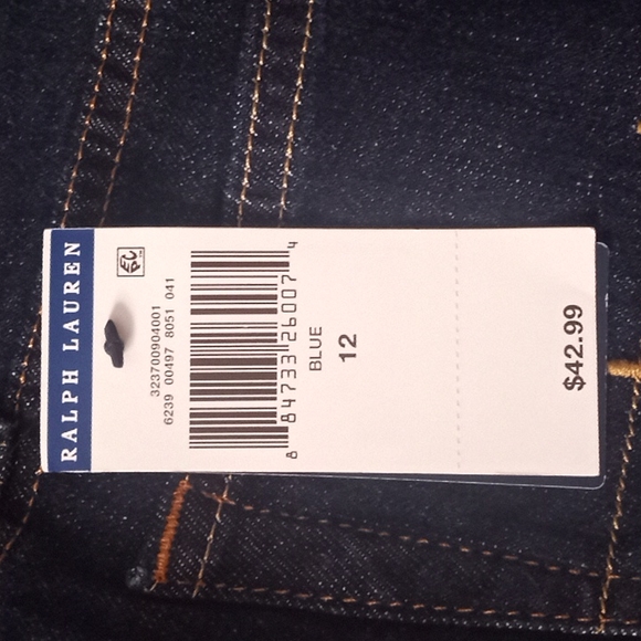 Ralph Lauren slim blue size 12 - Picture 3 of 6